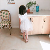 Load image into Gallery viewer, Baby Kid Girls Solid Color Lace Dresses Wholesale 220610388
