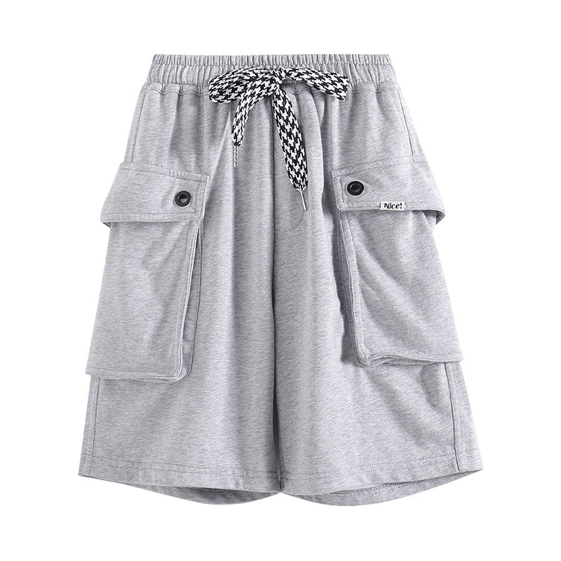 Kid Girls Solid Color Shorts Wholesale 220610446