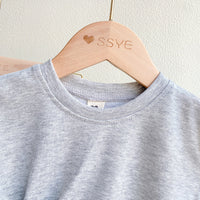 Load image into Gallery viewer, 2 Pieces Set Baby Kid Girls Solid Color Tops And Pants Wholesale 220610453
