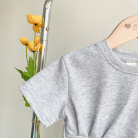 Load image into Gallery viewer, 2 Pieces Set Baby Kid Girls Solid Color Tops And Pants Wholesale 220610453
