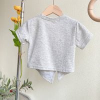 Load image into Gallery viewer, 2 Pieces Set Baby Kid Girls Solid Color Tops And Pants Wholesale 220610453
