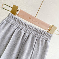 Load image into Gallery viewer, 2 Pieces Set Baby Kid Girls Solid Color Tops And Pants Wholesale 220610453
