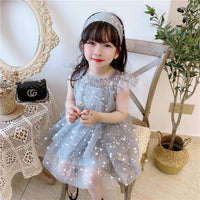 Load image into Gallery viewer, Baby Kid Girls Solid Color Dresses Wholesale 220610494
