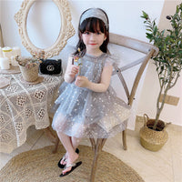 Load image into Gallery viewer, Baby Kid Girls Solid Color Dresses Wholesale 220610494
