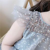 Load image into Gallery viewer, Baby Kid Girls Solid Color Dresses Wholesale 220610494
