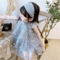 Load image into Gallery viewer, Baby Kid Girls Solid Color Dresses Wholesale 220610494
