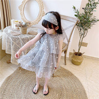 Load image into Gallery viewer, Baby Kid Girls Solid Color Dresses Wholesale 220610494
