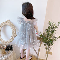 Load image into Gallery viewer, Baby Kid Girls Solid Color Dresses Wholesale 220610494
