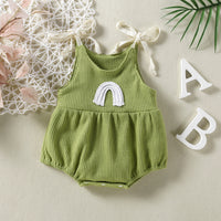 Load image into Gallery viewer, Baby Unisex Solid Color Rompers Wholesale 220610503
