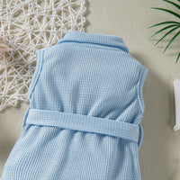 Load image into Gallery viewer, Baby Girls Solid Color Rompers Wholesale 220610521
