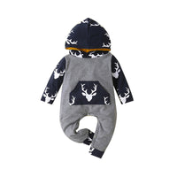 Load image into Gallery viewer, Baby Unisex Color-blocking Animals Print Jumpsuits Wholesale 220610594
