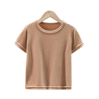 Load image into Gallery viewer, Baby Kid Unisex Solid Color T-Shirts Wholesale 22061070
