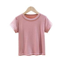Load image into Gallery viewer, Baby Kid Unisex Solid Color T-Shirts Wholesale 22061070

