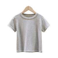 Load image into Gallery viewer, Baby Kid Unisex Solid Color T-Shirts Wholesale 22061070
