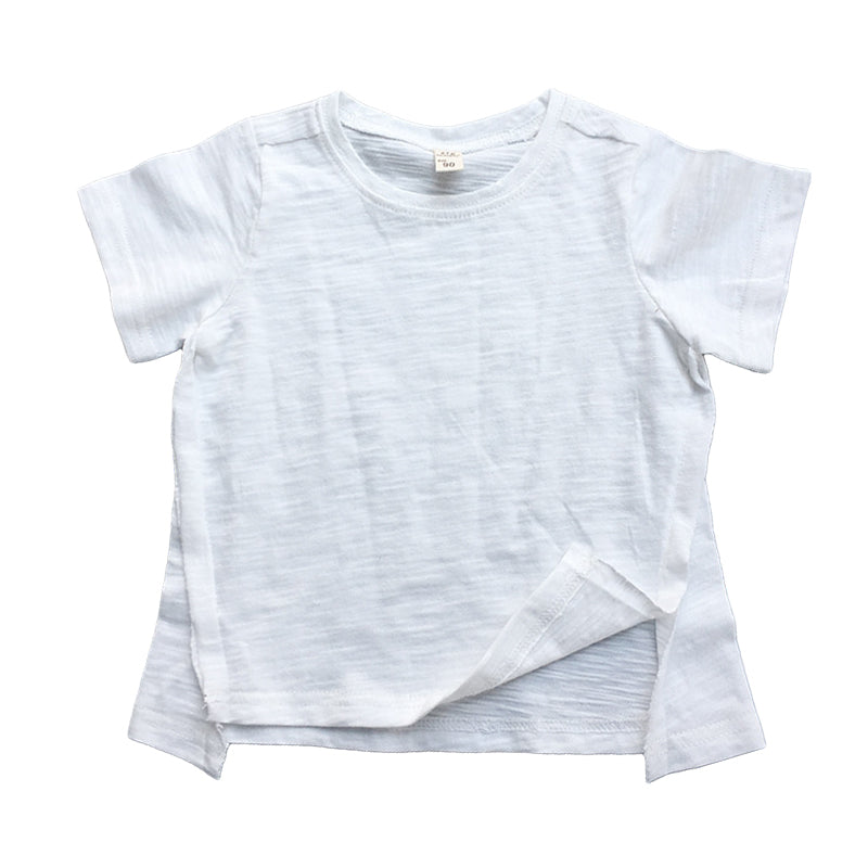 Baby Kid Boys Solid Color T-Shirts Wholesale 22061305