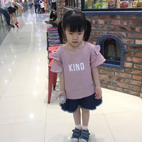 Load image into Gallery viewer, Baby Kid Girls Letters T-Shirts Wholesale 22061306
