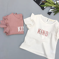 Load image into Gallery viewer, Baby Kid Girls Letters T-Shirts Wholesale 22061306
