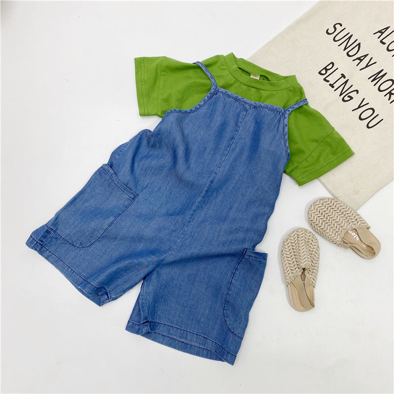 Baby Kid Unisex Solid Color Rompers Wholesale 220613159