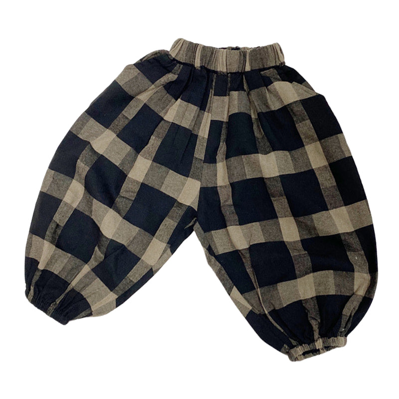 Baby Kid Unisex Checked Pants Wholesale 220613258