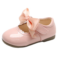 Load image into Gallery viewer, Baby Kid Girls Solid Color Bow Shoes Wholesale 22061327
