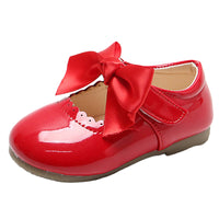 Load image into Gallery viewer, Baby Kid Girls Solid Color Bow Shoes Wholesale 22061327
