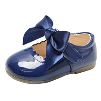 Load image into Gallery viewer, Baby Kid Girls Solid Color Bow Shoes Wholesale 22061327
