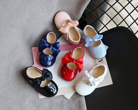 Load image into Gallery viewer, Baby Kid Girls Solid Color Bow Shoes Wholesale 22061327
