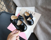 Load image into Gallery viewer, Baby Kid Girls Solid Color Bow Shoes Wholesale 22061327
