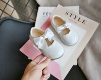 Load image into Gallery viewer, Baby Kid Girls Solid Color Bow Shoes Wholesale 22061327
