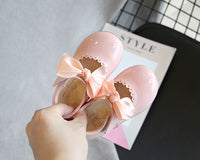 Load image into Gallery viewer, Baby Kid Girls Solid Color Bow Shoes Wholesale 22061327
