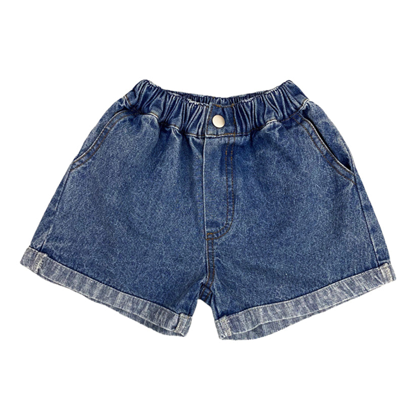 Baby Kid Unisex Solid Color Shorts Wholesale 220613327