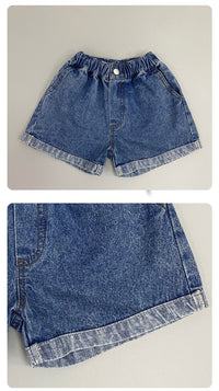 Load image into Gallery viewer, Baby Kid Unisex Solid Color Shorts Wholesale 220613327
