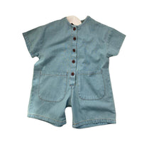 Load image into Gallery viewer, Baby Kid Unisex Solid Color Rompers Wholesale 22061333
