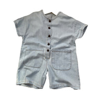 Load image into Gallery viewer, Baby Kid Unisex Solid Color Rompers Wholesale 22061333
