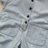 Load image into Gallery viewer, Baby Kid Unisex Solid Color Rompers Wholesale 22061333
