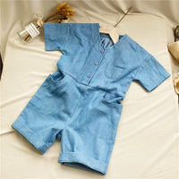 Load image into Gallery viewer, Baby Kid Unisex Solid Color Rompers Wholesale 22061334
