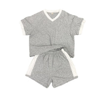 Load image into Gallery viewer, 2 Pieces Set Baby Kid Unisex Color-blocking T-Shirts And Shorts Wholesale 220613345
