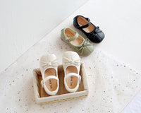Load image into Gallery viewer, Baby Kid Girls Solid Color Bow Shoes Wholesale 22061338
