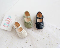 Load image into Gallery viewer, Baby Kid Girls Solid Color Bow Shoes Wholesale 22061338
