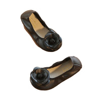 Load image into Gallery viewer, Baby Kid Girls Solid Color Flower Shoes Wholesale 220613397
