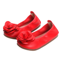 Load image into Gallery viewer, Baby Kid Girls Solid Color Flower Shoes Wholesale 220613397
