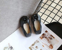 Load image into Gallery viewer, Baby Kid Girls Solid Color Flower Shoes Wholesale 220613397
