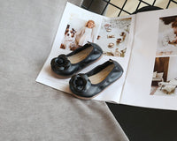 Load image into Gallery viewer, Baby Kid Girls Solid Color Flower Shoes Wholesale 220613397
