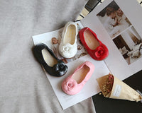 Load image into Gallery viewer, Baby Kid Girls Solid Color Flower Shoes Wholesale 220613397
