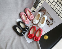 Load image into Gallery viewer, Baby Kid Girls Solid Color Flower Shoes Wholesale 220613397
