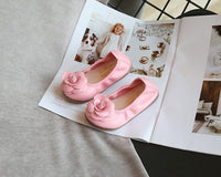 Load image into Gallery viewer, Baby Kid Girls Solid Color Flower Shoes Wholesale 220613397
