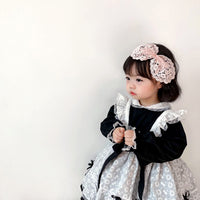 Load image into Gallery viewer, Girls Bow Lace Accessories Headwear Wholesale 220613404
