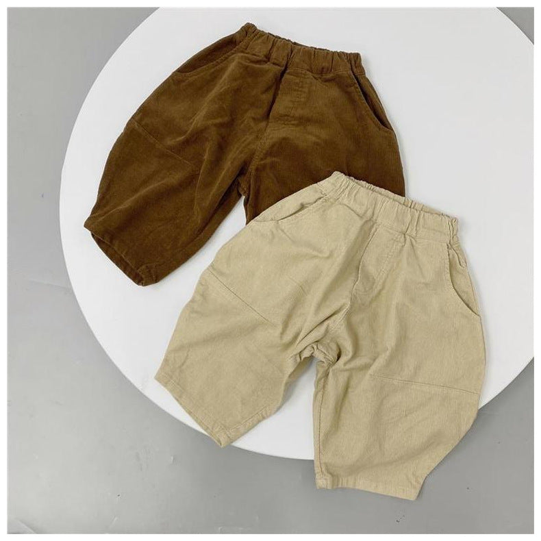 Baby Kid Unisex Solid Color Pants Wholesale 220613409