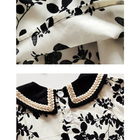 Load image into Gallery viewer, Baby Kid Girls Flower Print Rompers And Dresses Wholesale 220613411
