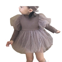Load image into Gallery viewer, Baby Kid Girls Solid Color Rompers And Dresses Wholesale 220613413
